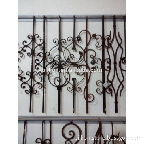 hebei factory modern wrought iron stair balusters